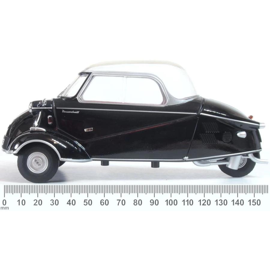 OXFORD 1/18 メッサーシュミット KR200 ブラック Messerschmitt Bubble