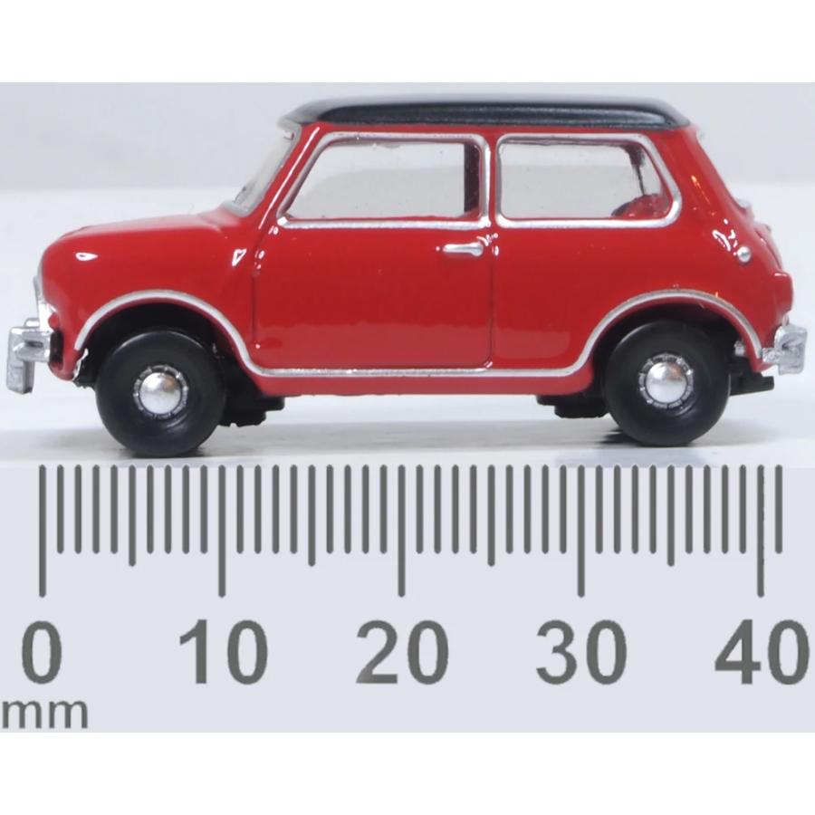 OXFORD 1/76 オースチン ミニ クーパー レッド Mini Austin Cooper