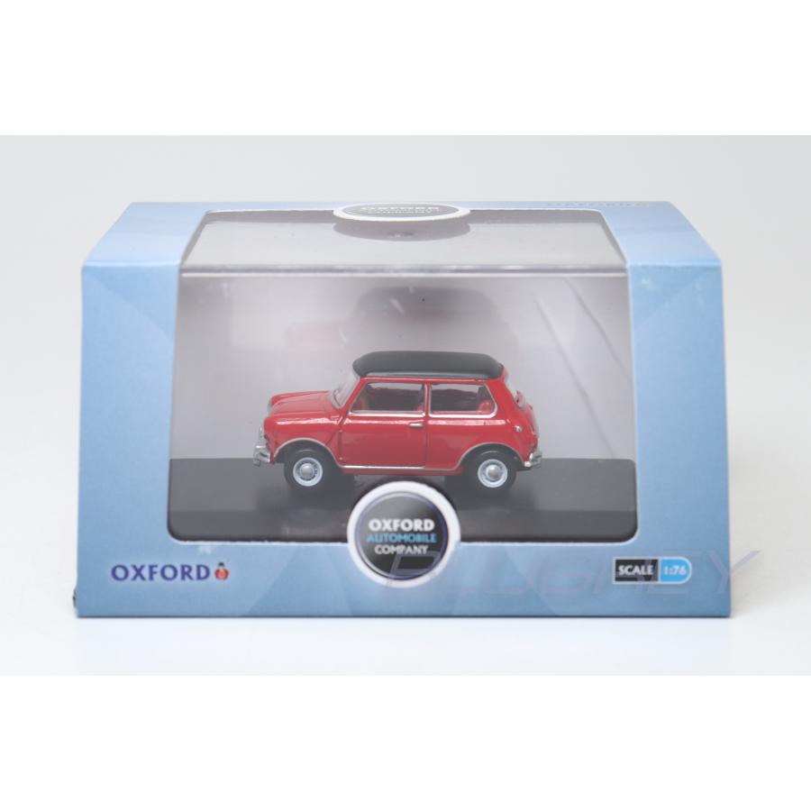 OXFORD 1/76 オースチン ミニ クーパー レッド Mini Austin Cooper