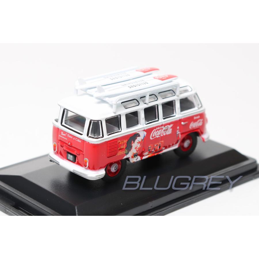 OXFORD 1/76 フォルクスワーゲンT1 サンバ バス コカ・コーラ