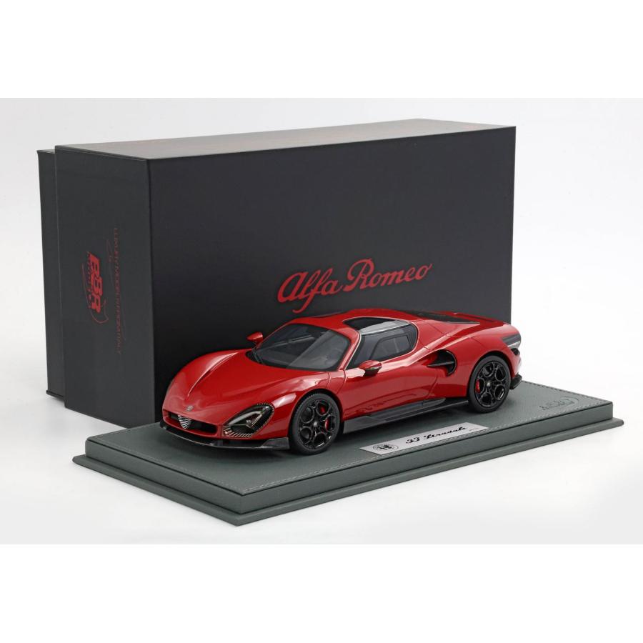 P*O様 新品希少 BBR 1/18 アルファ ロメオ 33 Stradale B.B.R BBR 1/18 アルファロメオ 33 ストラダーレ 2025 ロッソ