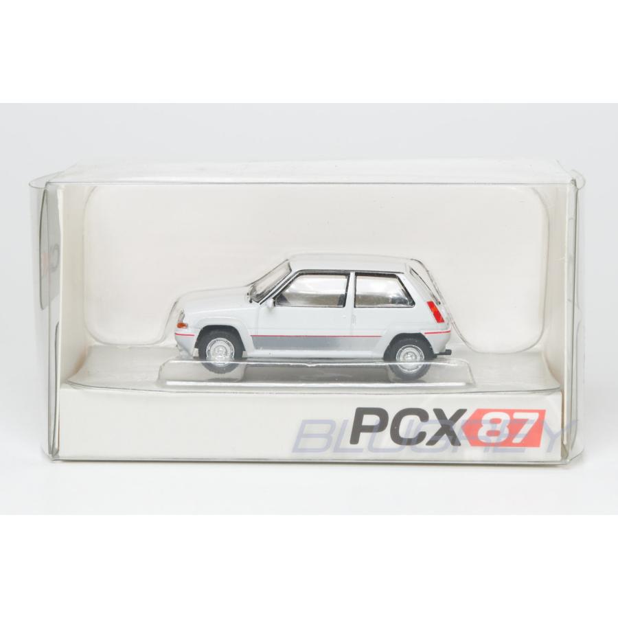 PCX87 1/87 ルノー 5 サンク GT ターボ 1985 ホワイト Renault Turbo