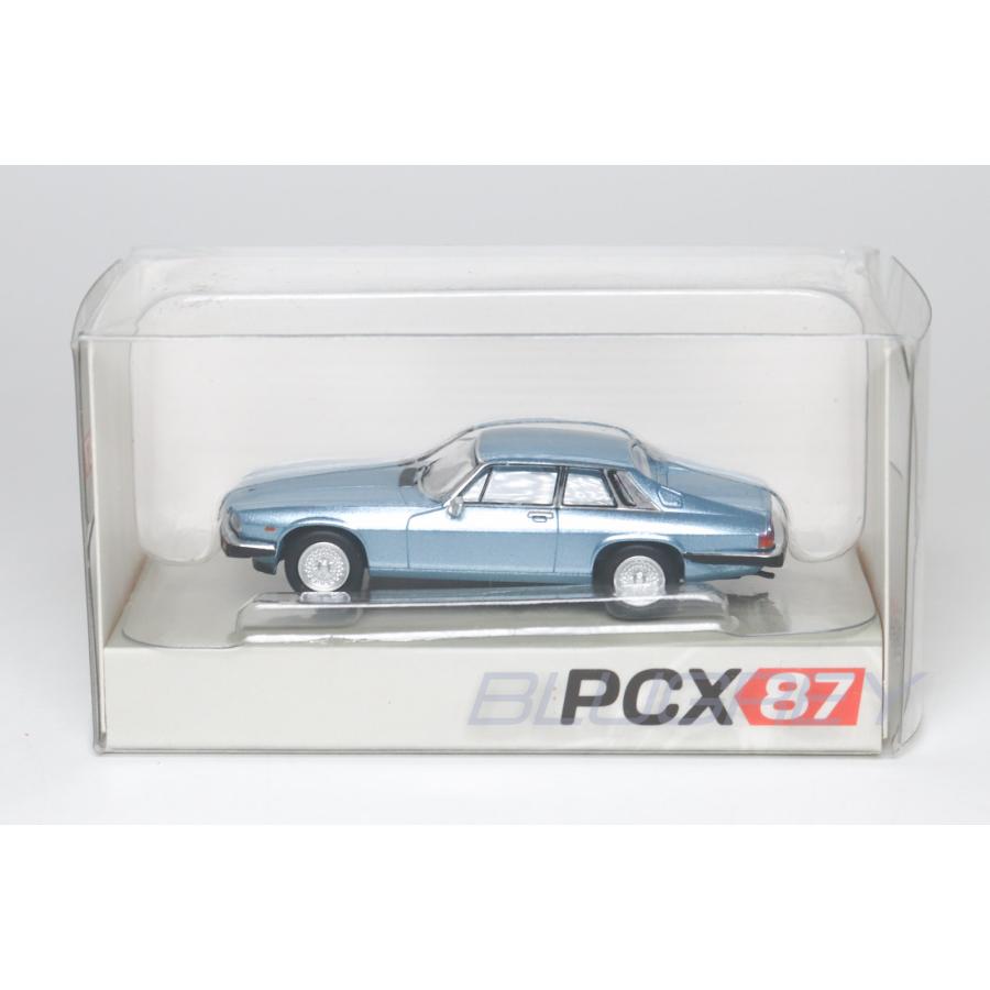 PCX87 1/87 ジャガー XJ-S 1981 ライトブルー Jaguar ミニカー