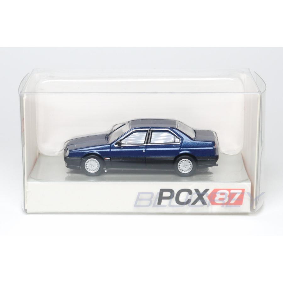 PCX87 1/87 アルファロメオ 164 ダークブルー Alfa Romeo ミニカー