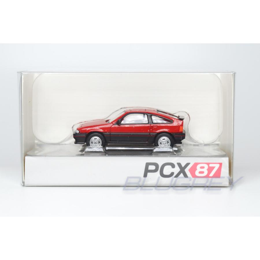 PCX87 1/87 ホンダ CR-X レッド/ブラック HONDA ミニカー HOスケール