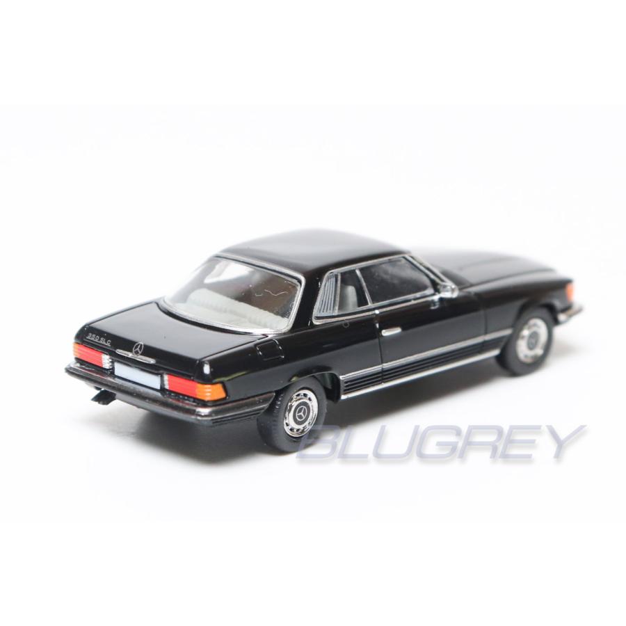 Mercedes-Benz C-Klasse ミニカー PCX87 1/87 メルセデスベンツ SLC (C107) 1971 ブラック Mercedes Benz