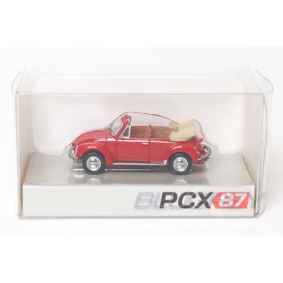 PCX87 1/87 フォルクスワーゲン ビートル 1303 コンバーチブル レッド