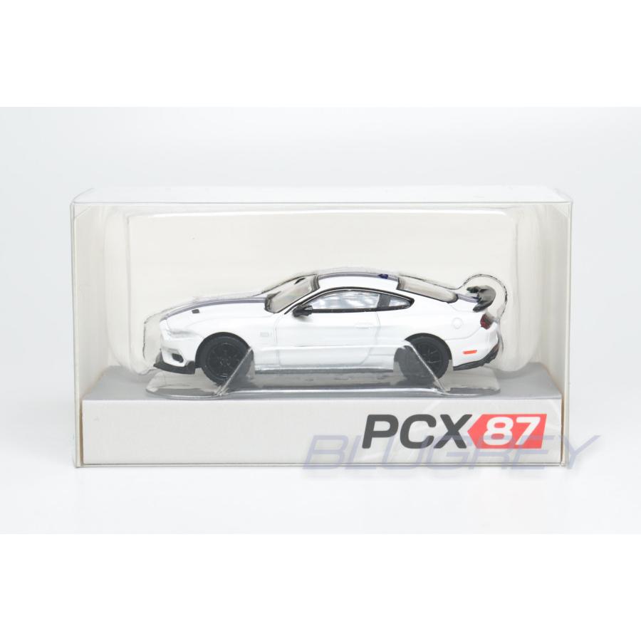 PCX87 1/87 フォード マスタング マッハ I 2020 ホワイト Ford Mustang