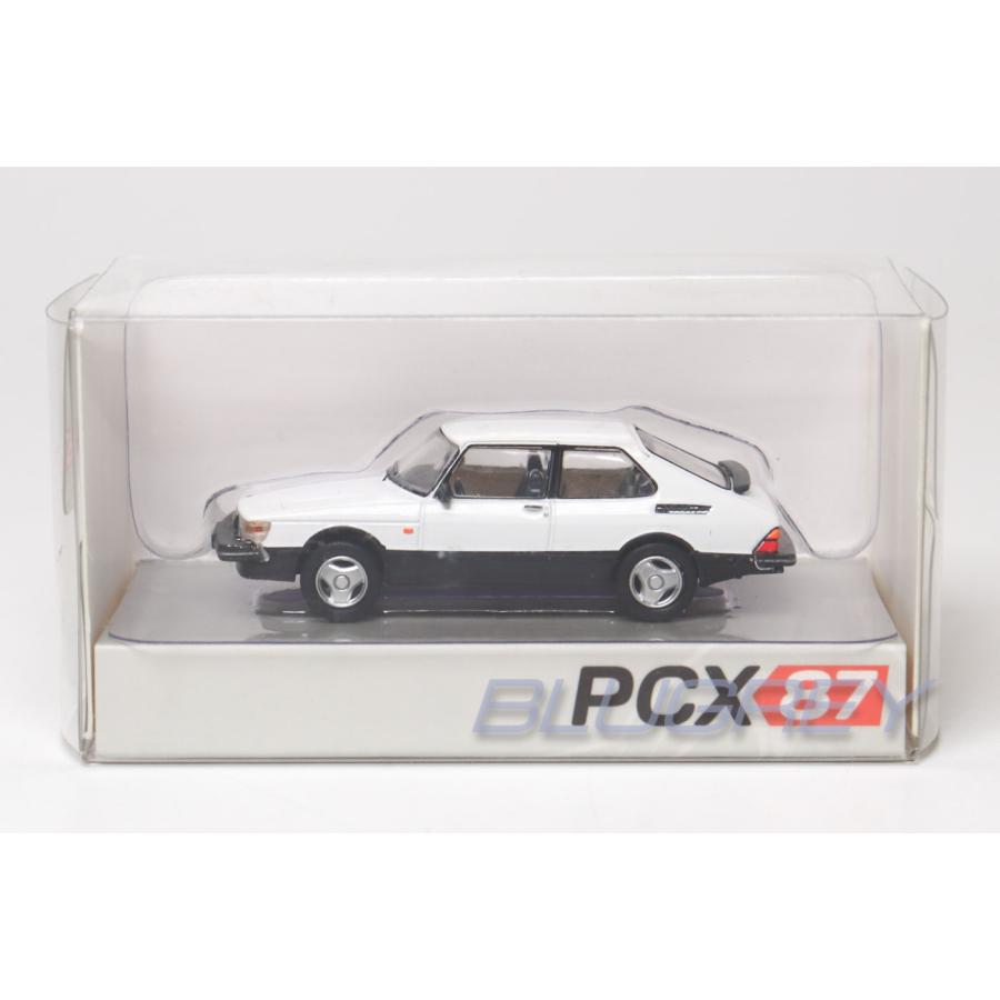 PCX87 1/87 サーブ 900 ターボ 1986 ホワイト PREMIUM CLASSIXXS SAAB