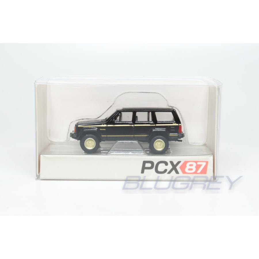PCX87 1/87 ジープ チェロキー 1984 ブラック Jeep Cherokee HO
