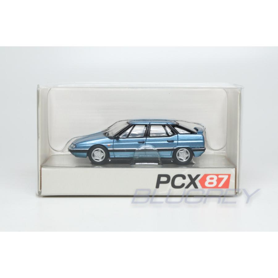 PCX87 1/87 シトロエン XM 1989 ブルー Citroen HOスケール ミニカー