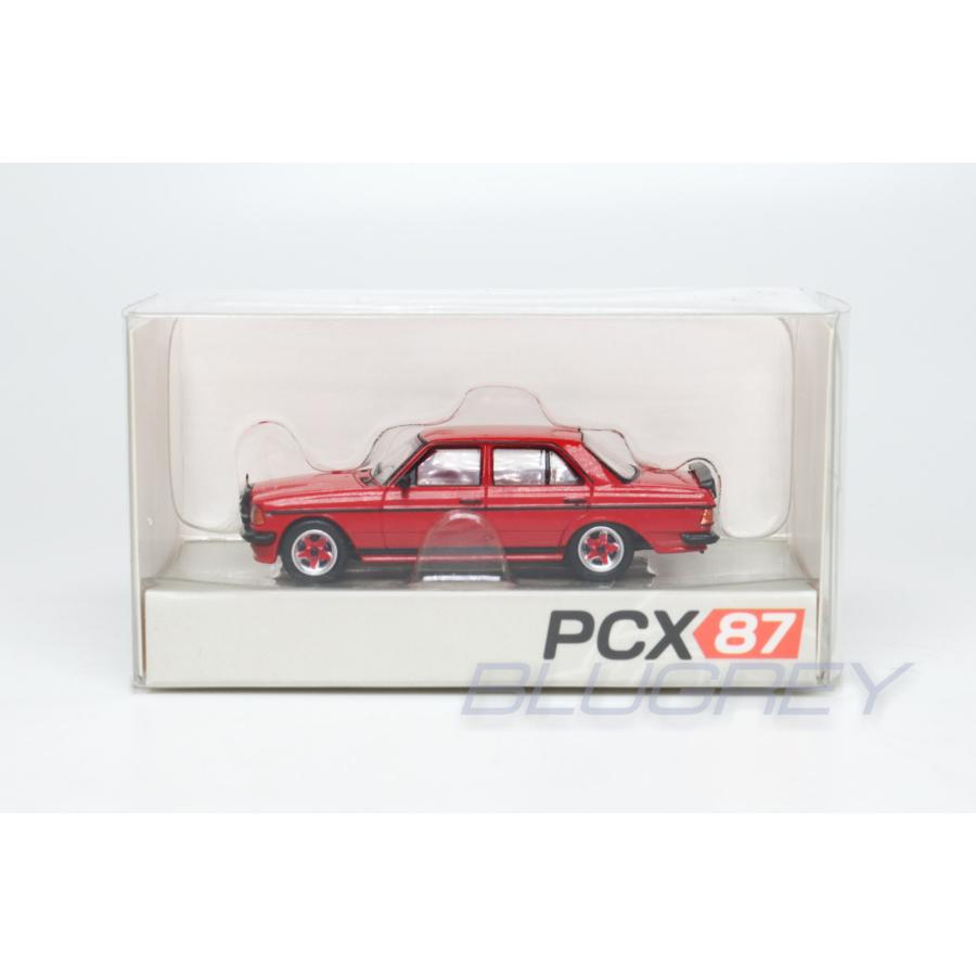 PCX87 1/87 メルセデスベンツ W123 AMG 1980 レッド Mercedes HO