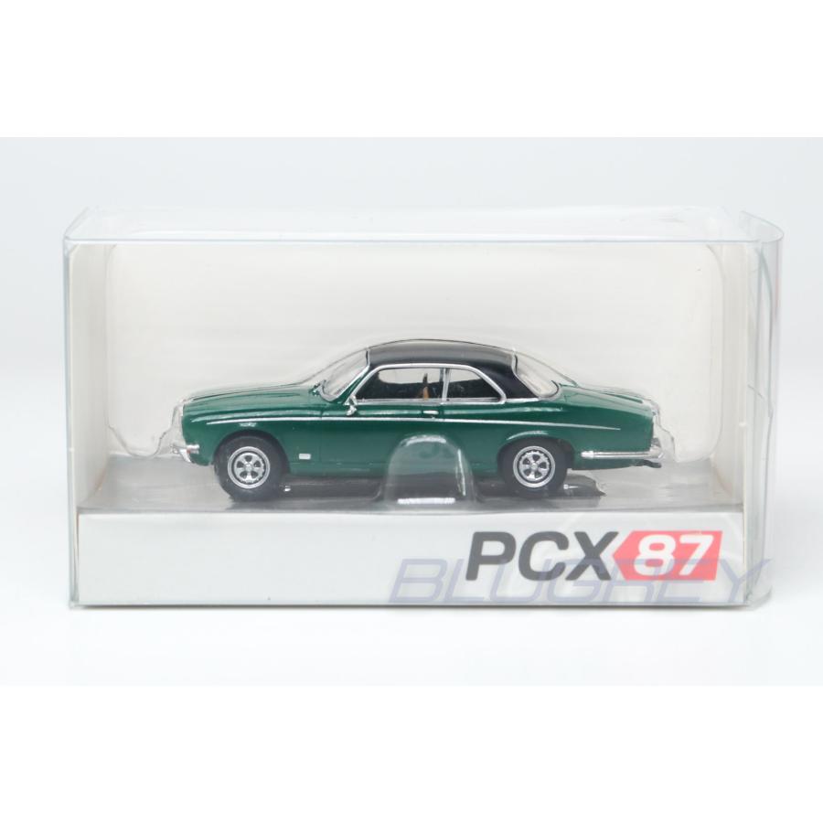 PCX87 1/87 ジャガー XJ-C 1973 ダークグリーン Jaguar ミニカー HO