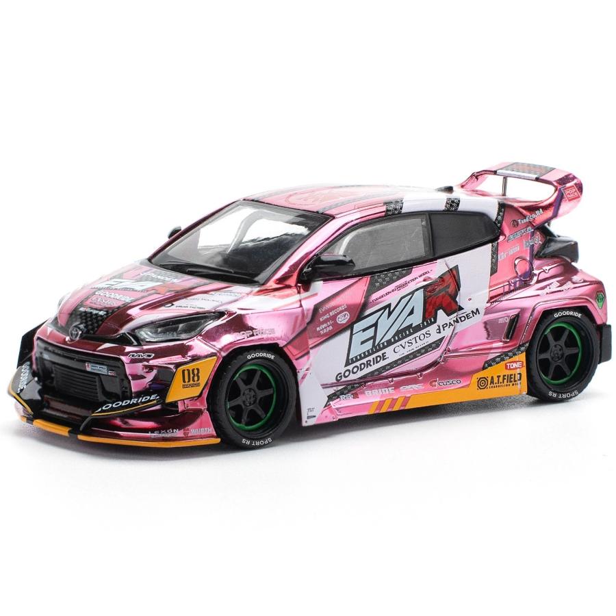 POP RACE 1/64 エヴァ RT8号機 GOODRIDE GRヤリス EVA GR Yaris
