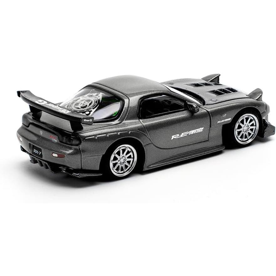 POP RACE 1/64 マツダ RX-7 FD3S RE雨宮 ガンメタル MAZDA RE AMEMIYA