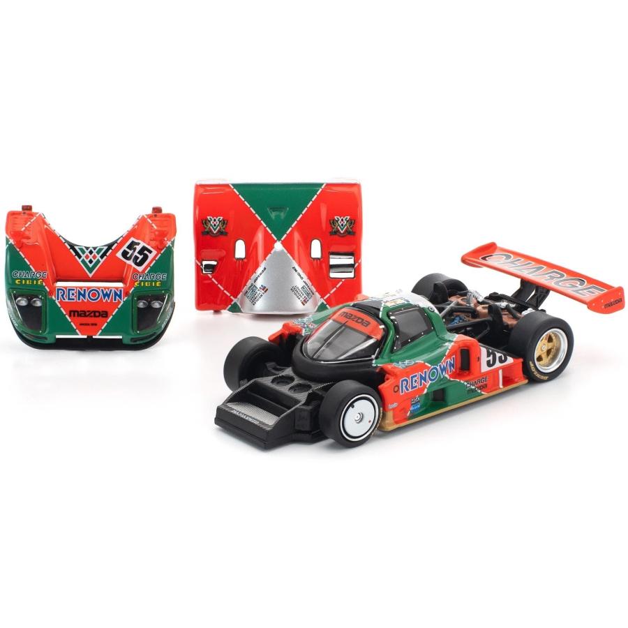 POP RACE 1/64 マツダ 787B ルマン24時間 1991 優勝 #55 Mazda Le Mans