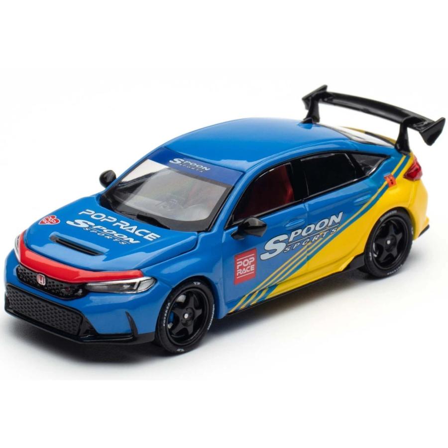 SPOON x POP RACE 1/64 ホンダ シビック TYPE-R FL5 スプーン Civic