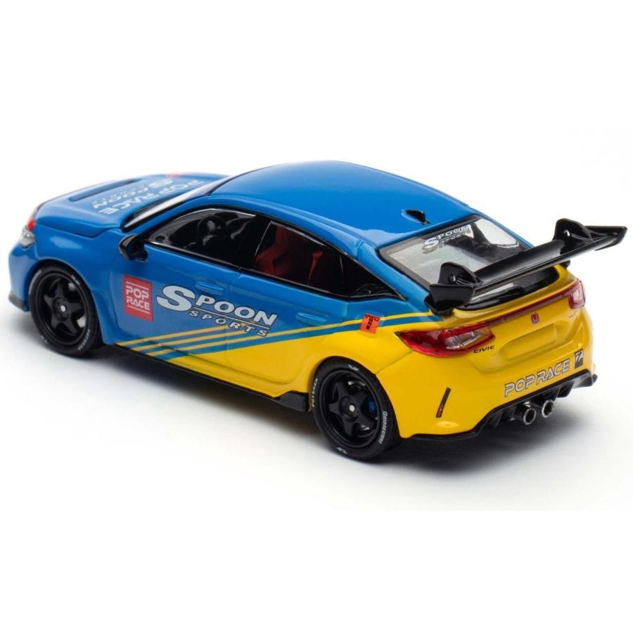 SPOON x POP RACE 1/64 ホンダ シビック TYPE-R FL5 スプーン Civic