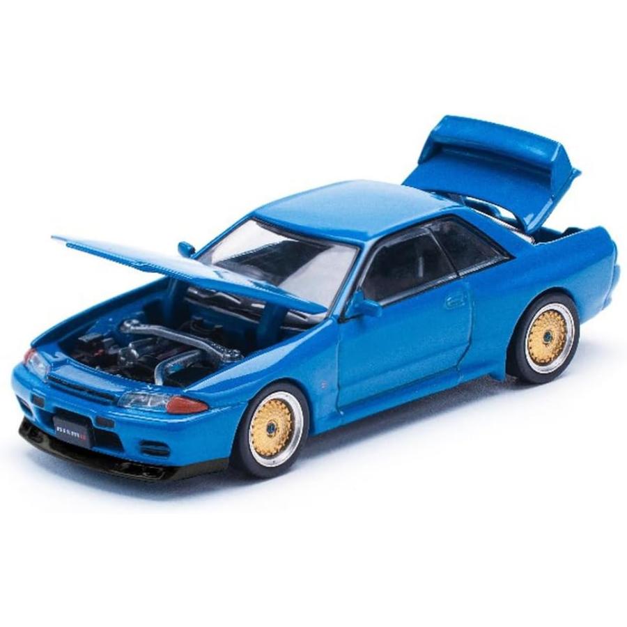 POP RACE x ENIGMA 1/64 日産スカイライン GT-R R32 ベイサイドブルー