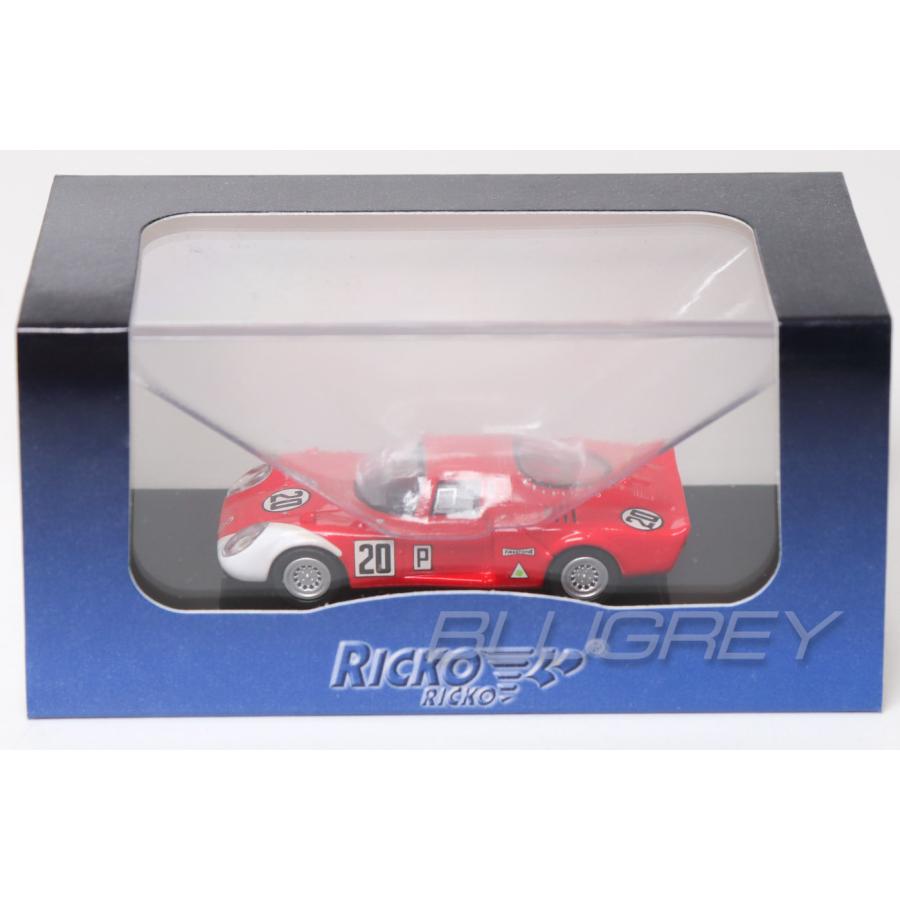 RICKO 1/87 アルファロメオ 33.2 デイトナ24H 1968 #20 ALFA ROMEO
