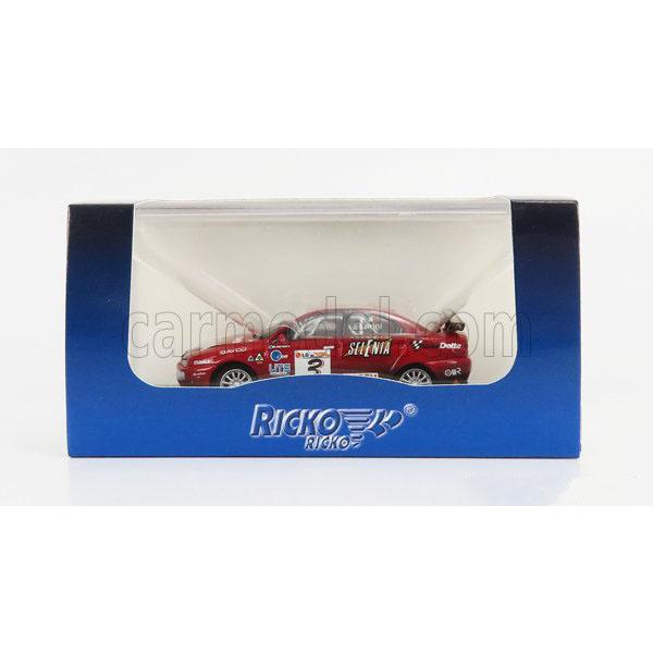 RICKO 1/87 アルファロメオ 156 GTA 2003 #3 レーシングレッド RICKO 1/87 アルファロメオ 156 GTA 2003 #3 レーシングレッド