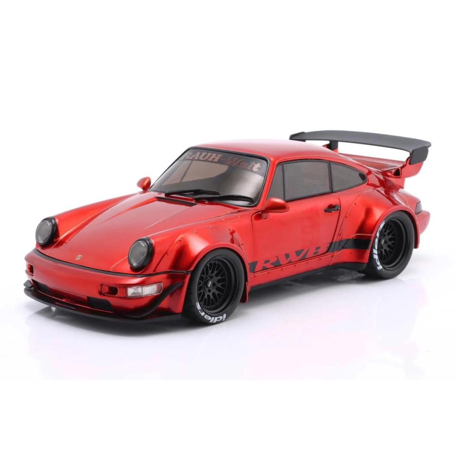 SOLIDO ソリド 1/18 ポルシェ 911 964 RWB ラウヴェルト レッド