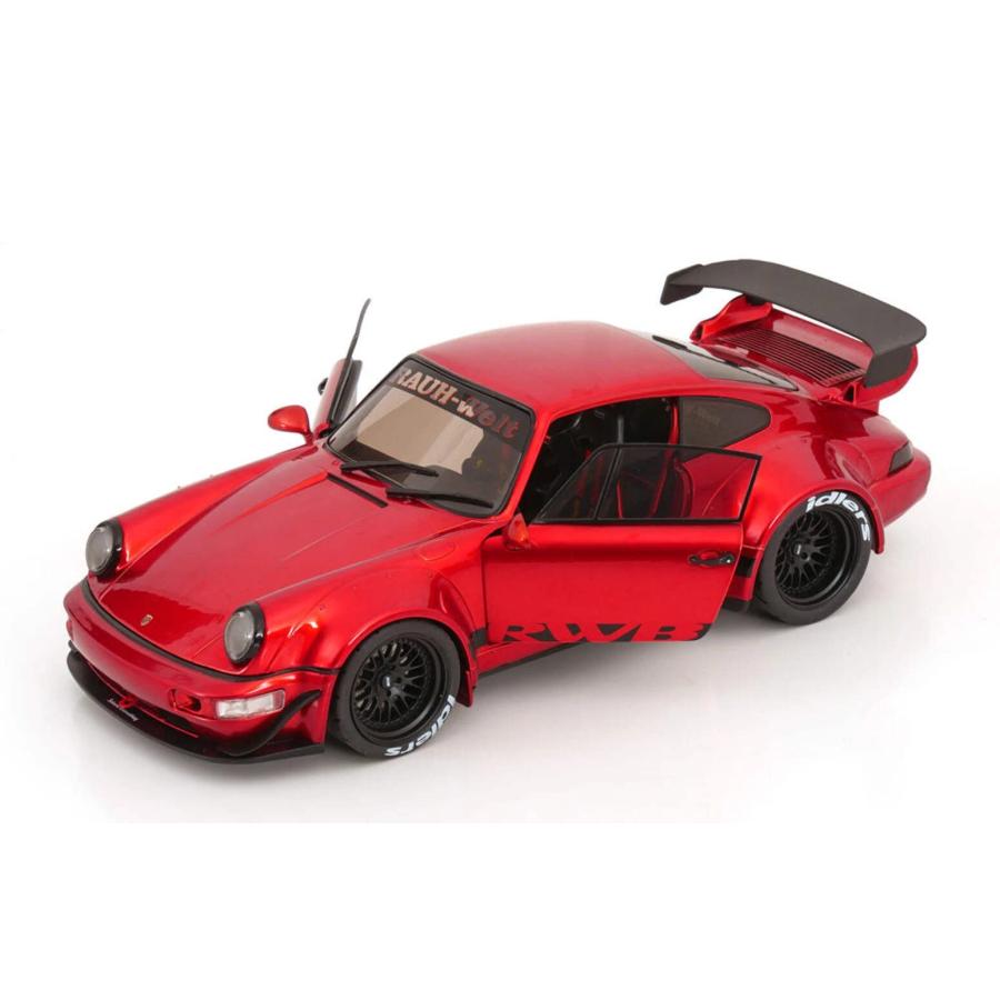 SOLIDO ソリド 1/18 ポルシェ 911 964 RWB ラウヴェルト レッド