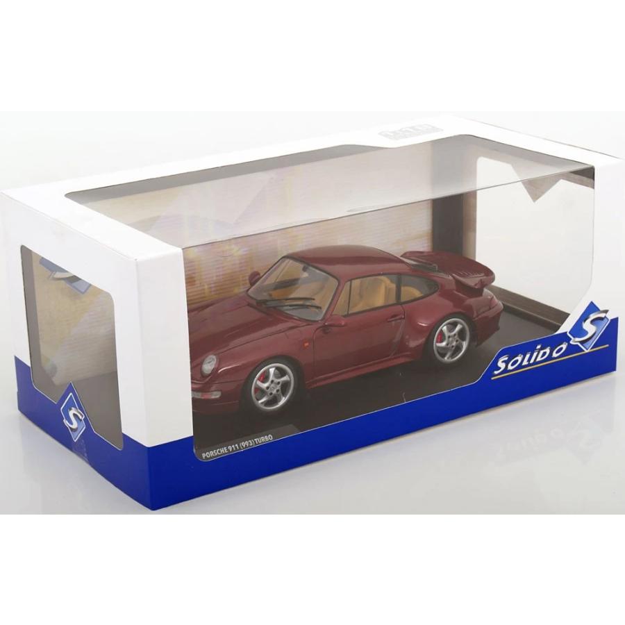 SOLIDO ソリド 1/18 ポルシェ 911 (993) ターボ 1997 アレナレッド