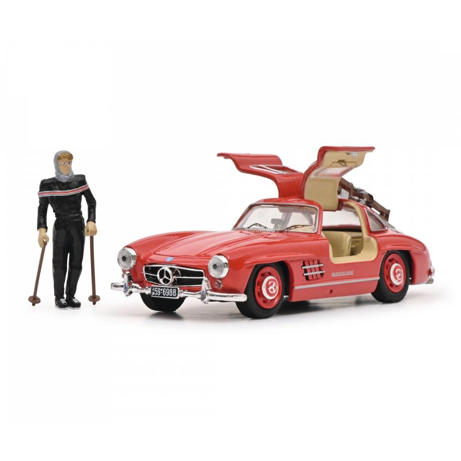シュコー（Schuco） 1/43 メルセデスベンツ 300SL (W198) 1954 レッド