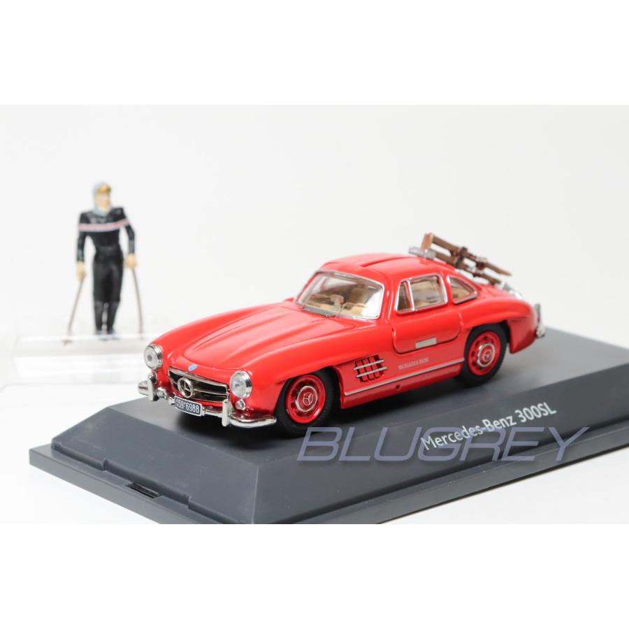 超レアSchuco　シュコー　X'masバージョン　オールドタイマー　メルセデス シュコー（Schuco） 1/43 メルセデスベンツ 300SL (W198) 1954 レッド
