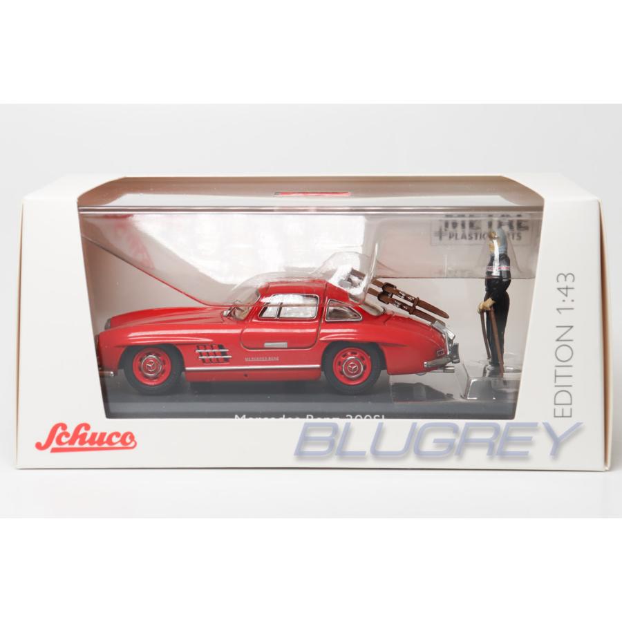 シュコー（Schuco） 1/43 メルセデスベンツ 300SL (W198) 1954 レッド