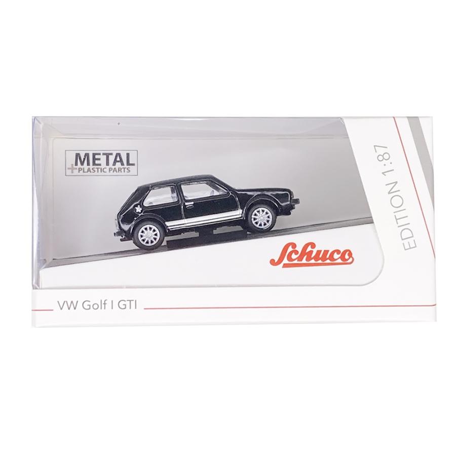 シュコー（Schuco） 1/87 フォルクスワーゲン ゴルフ I GTI ブラック