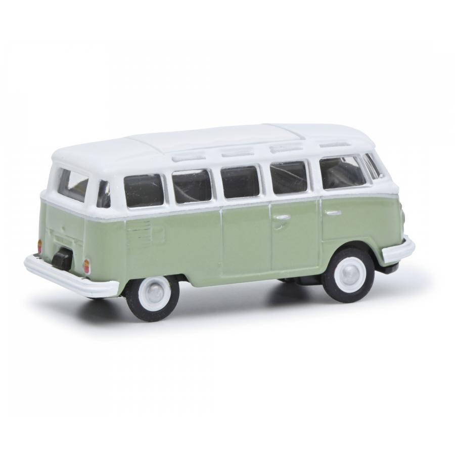 シュコー 1/87 フォルクスワーゲン T1 サンバ グリーン/ホワイト Schuco VW T1 Samba ミニカー HOスケール :schuco-452670700:BLUGREY(ブラグレー)モデルカーショップ 通販 シュコー 87 フォルクスワーゲン T1 バン ポルシェ レッド Schuco VW T1 PORSCHE ミニカー HOスケール