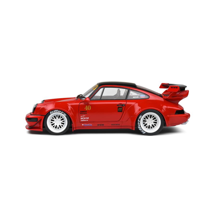 SOLIDO ソリド 1/18 ポルシェ 911 (964) RWB レッド サクラ 2021