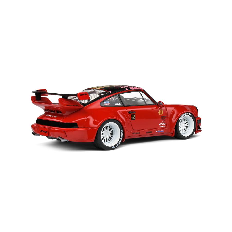SOLIDO ソリド 1/18 ポルシェ 911 (964) RWB レッド サクラ 2021