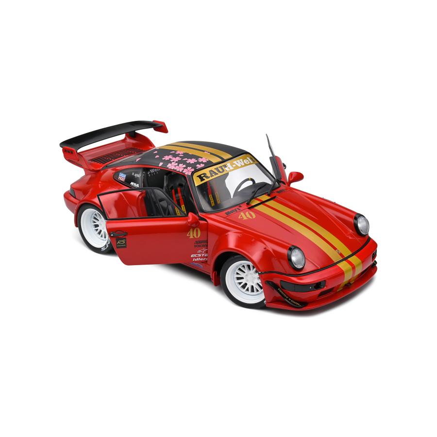 SOLIDO ソリド 1/18 ポルシェ 911 (964) RWB レッド サクラ 2021