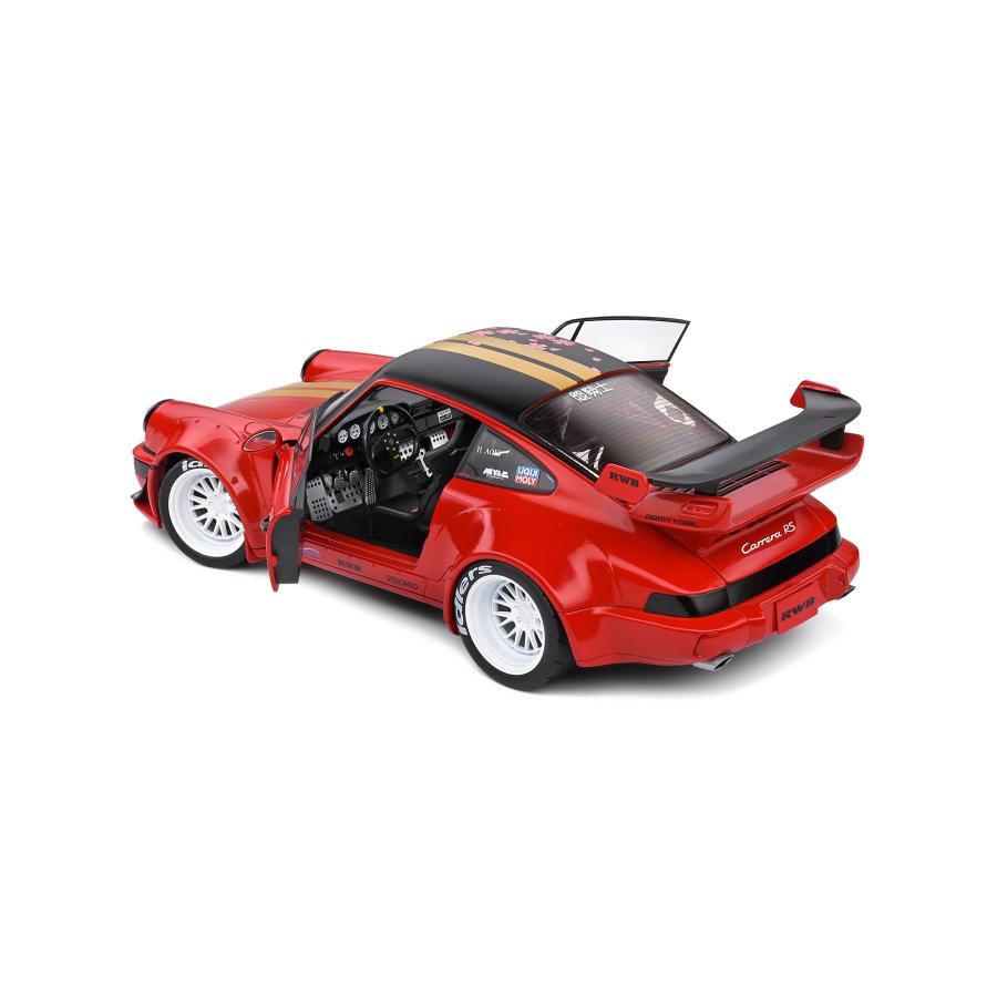 SOLIDO ソリド 1/18 ポルシェ 911 (964) RWB レッド サクラ 2021