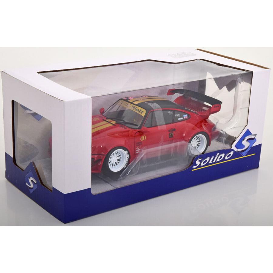 SOLIDO ソリド 1/18 ポルシェ 911 (964) RWB レッド サクラ 2021