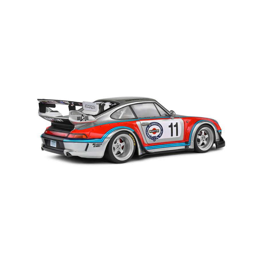 ソリド 1/18 ポルシェ 911 (993) RWB Martini 2020 ラウヴェルト SOLIDO PORSCHE ミニカー｜blugrey｜04