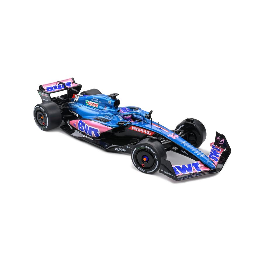 ソリド 1/18 アルピーヌ F1 A522 #14 フェルナンド・アロンソ 2022 