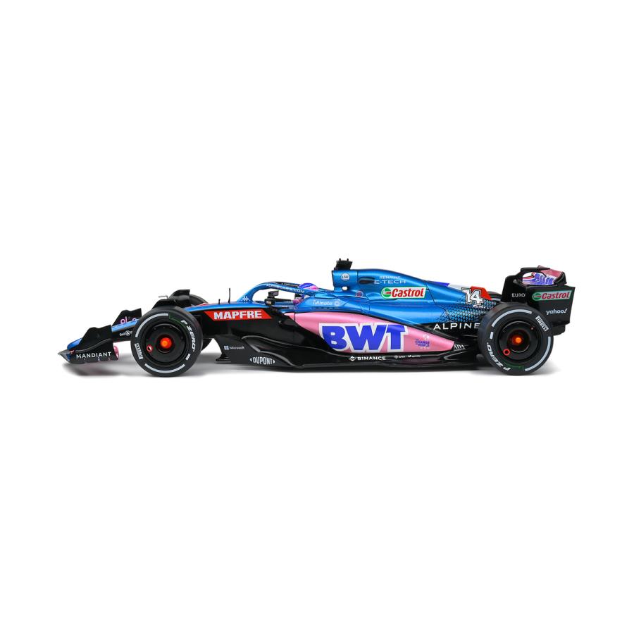 ソリド 1/18 アルピーヌ F1 A522 #14 フェルナンド・アロンソ 2022 