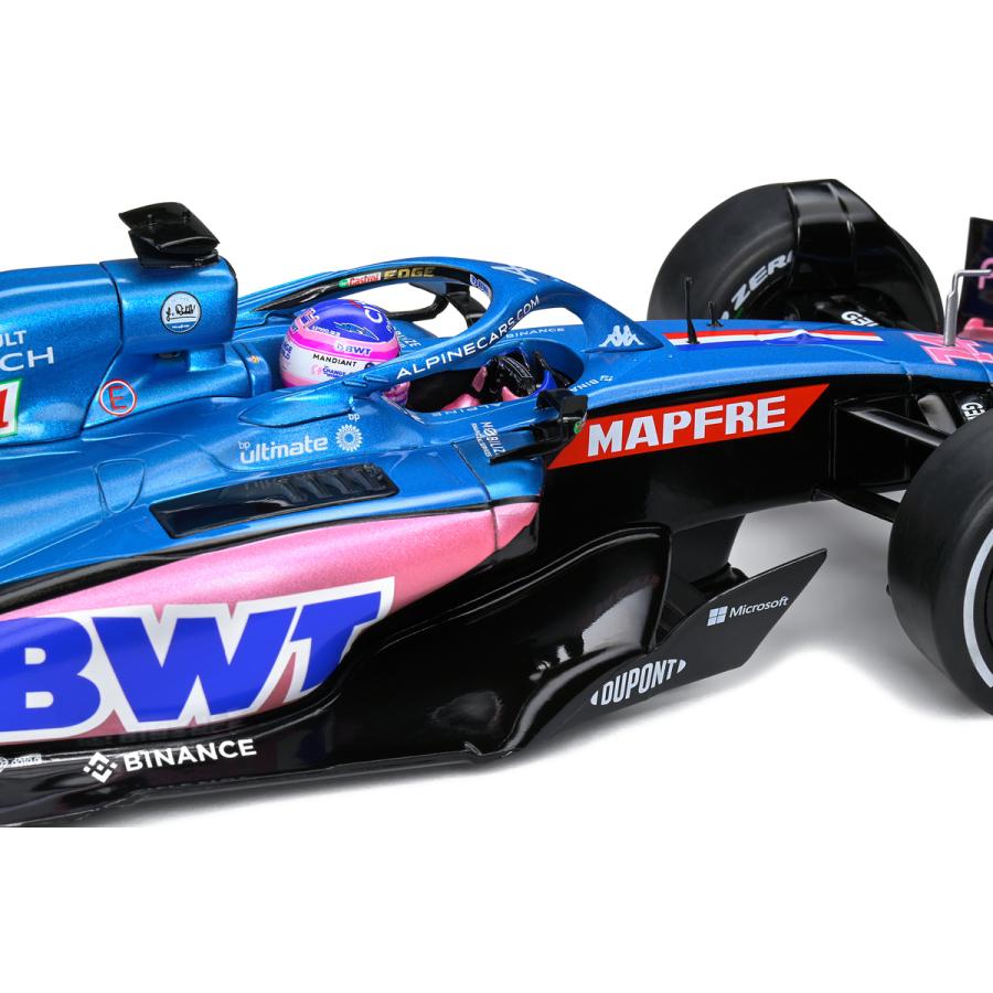 ソリド 1/18 アルピーヌ F1 A522 #14 フェルナンド・アロンソ 2022 