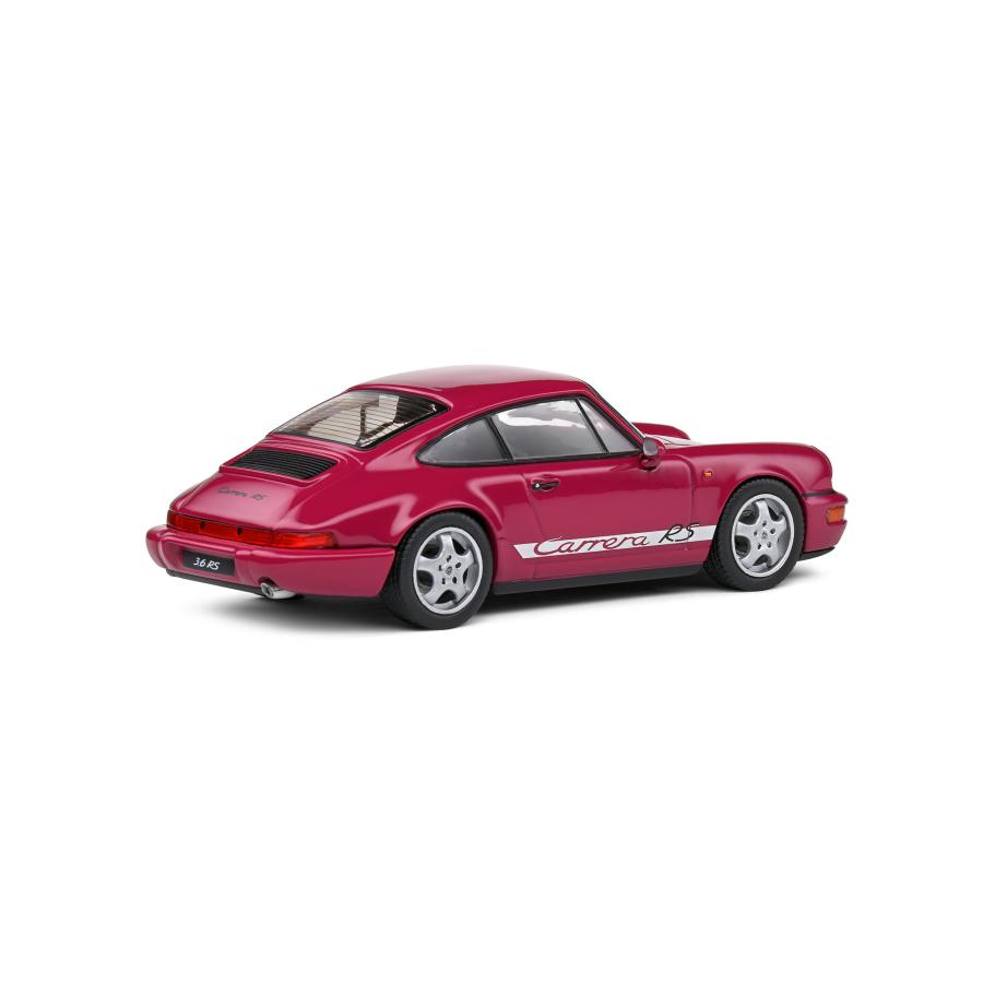 ソリド 1/43 ポルシェ 911 (964) カレラ RS 1992 ルビースターレッド SOLIDO PORSCHE Carrera ミニカー｜blugrey｜04