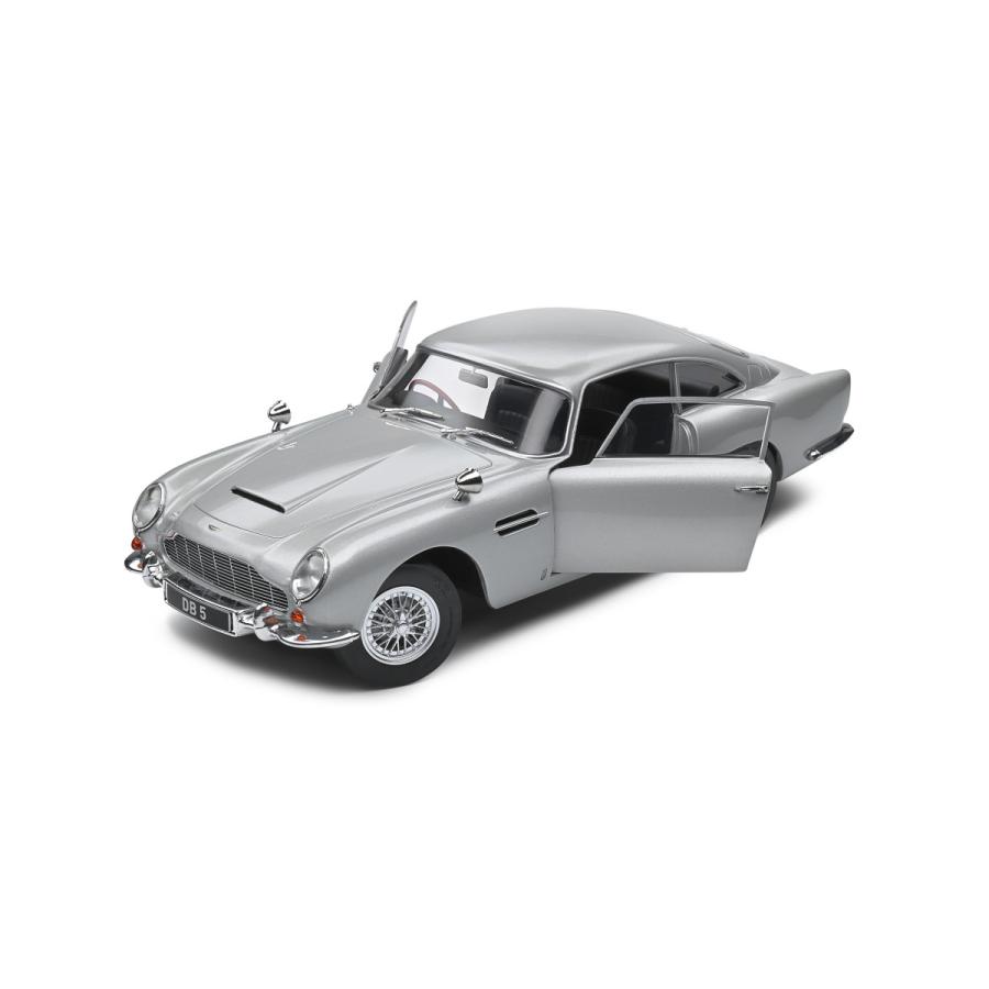 ソリド 1/18 アストンマーチン DB5 1964 シルバー  Solido ASTON MARTIN DB5 SILVER BIRCH S1807101の画像