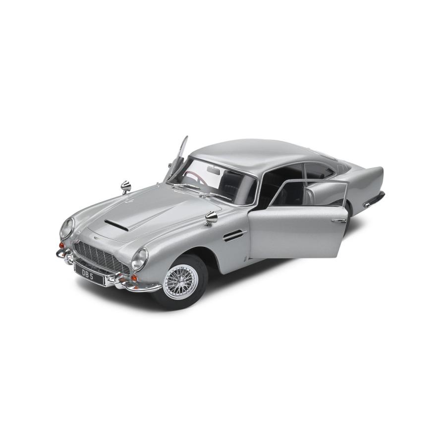 ソリド 1/18 アストンマーチン DB5 1964 シルバー  Solido ASTON MARTIN DB5 SILVER BIRCH S1807101｜blugrey｜06