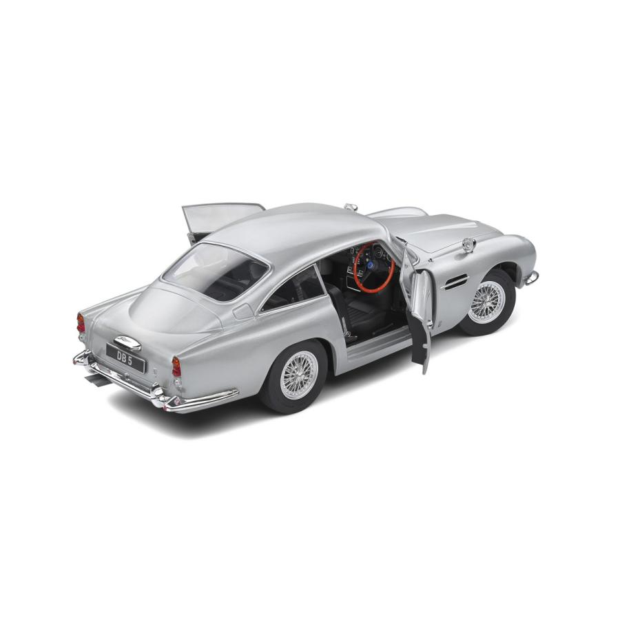ソリド 1/18 アストンマーチン DB5 1964 シルバー  Solido ASTON MARTIN DB5 SILVER BIRCH S1807101の画像