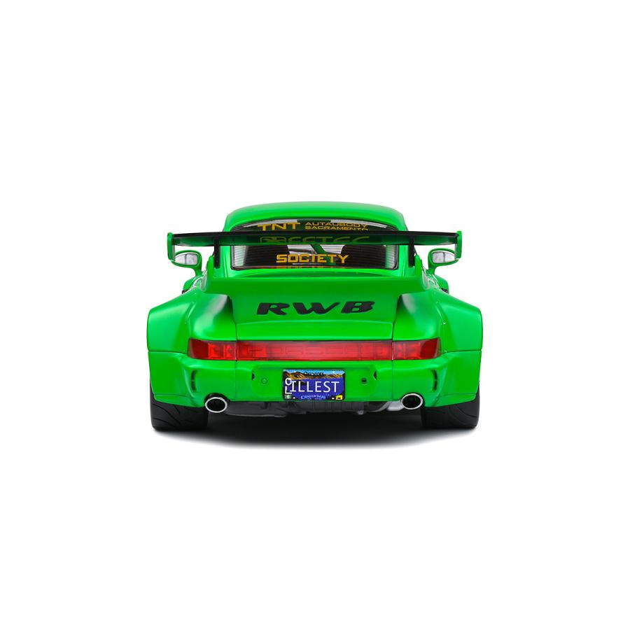 ソリド 1/18 ポルシェ 911 964 RWB ラウヴェルト パンドラ ワン 2011 マットグリーン Solido PORSCHE 911 964 RAUH-WELT_2