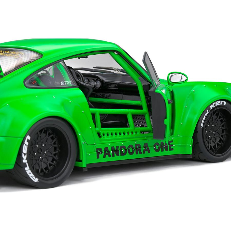 ソリド 1/18 ポルシェ 911 964 RWB ラウヴェルト パンドラ ワン 2011 マットグリーン Solido PORSCHE 911 964 RAUH-WELT_7