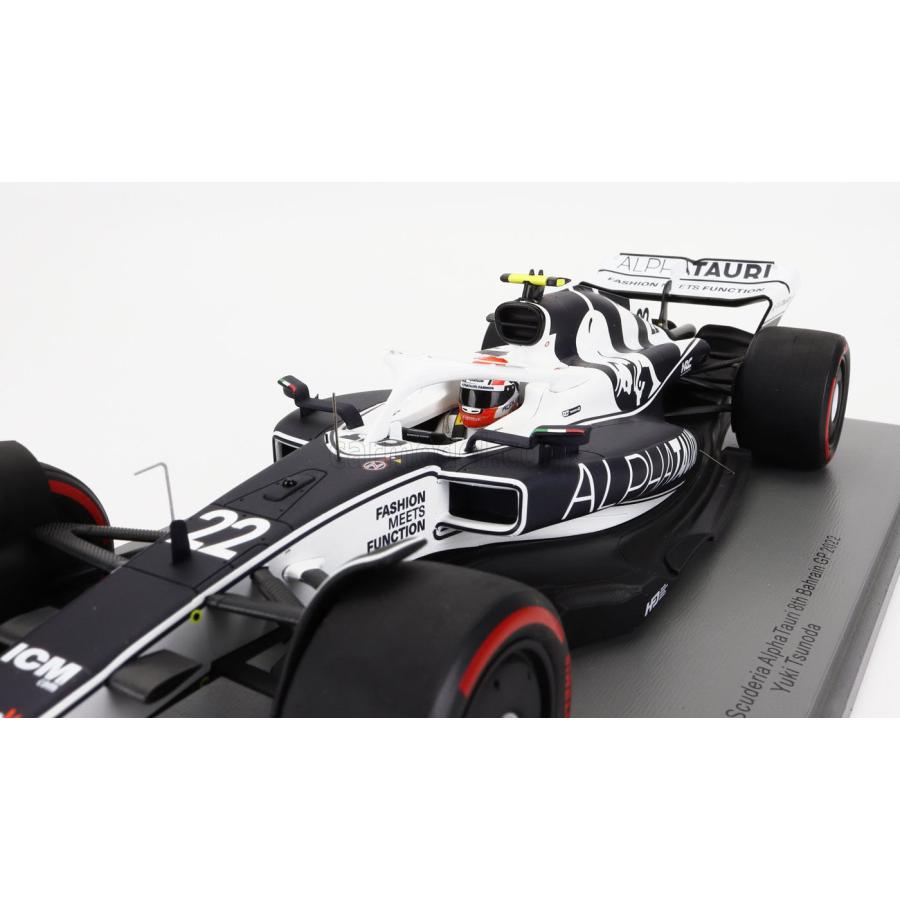 スパーク 1/18 F1 アルファタウリ AT03 2022 バーレーンGP #22 角田