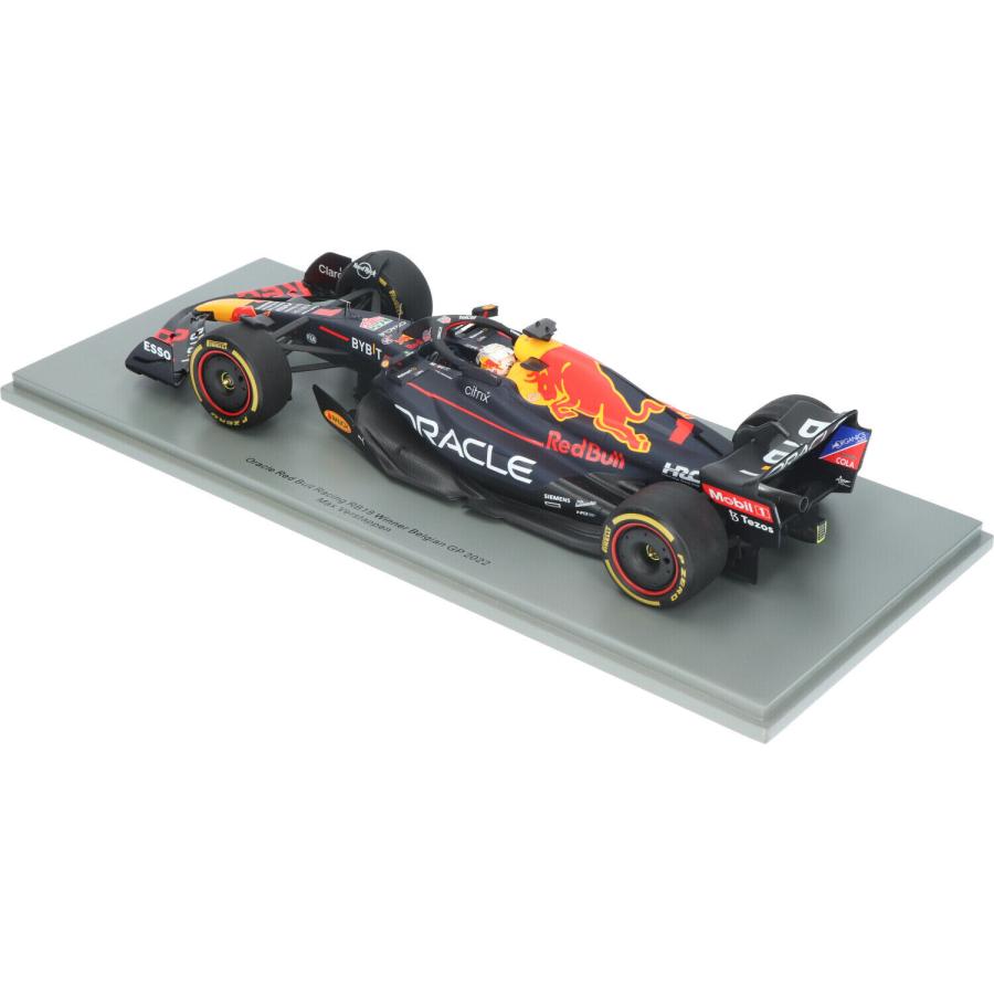 スパーク 1/18 レッドブル F1 RB18 #1 フェルスタッペン ベルギーGP 2022 優勝 SPARK RED BULL ミニカー｜blugrey｜04